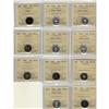 Image 1 : Lot of 11 ICCS MS64 10¢, includes, 1954 Cameo, 2