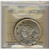 Image 1 : 1935 $1 ICCS MS65, another Gem example with light