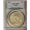 Image 1 : 1935 $1 ICCS MS-65, nicely toned.