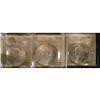 Image 1 : 1935, 1936 and 1939 $1.  Lot of 3 coins all ICCS