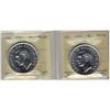 Image 1 : 1949 $1 ICCS MS65.  Lot of two superb gem white e
