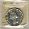 Image 1 : 1958 $1 Hvy Cameo ICCS PL65,