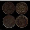 Image 1 : 1802 & 1853 US 1¢.  Lot of two coins, the 1802 gr