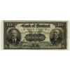 Image 1 : The Bank of Montreal  1912 $10    Fine  CH505-52-