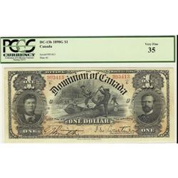 DC-13b 1898 $1  #903413 PCGS VF-35