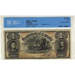 DC-13c 1898 $1  #380014 CCCS F-15