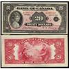 Image 1 : BC-9b 1935 $20 English Small seal #A240533  EF-AU