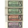 Image 1 : Lot of "BETTER" prefix 1954 notes; $1 E/I (2), $2
