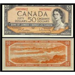 BC-42b 1954 $50 #BH6659802.  UNC