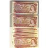 Image 1 : BC-47b 1974 $2.  Lot of 55 notes includes various