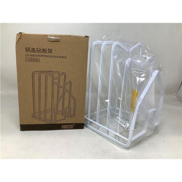 Lid and Chopping Block Shelf