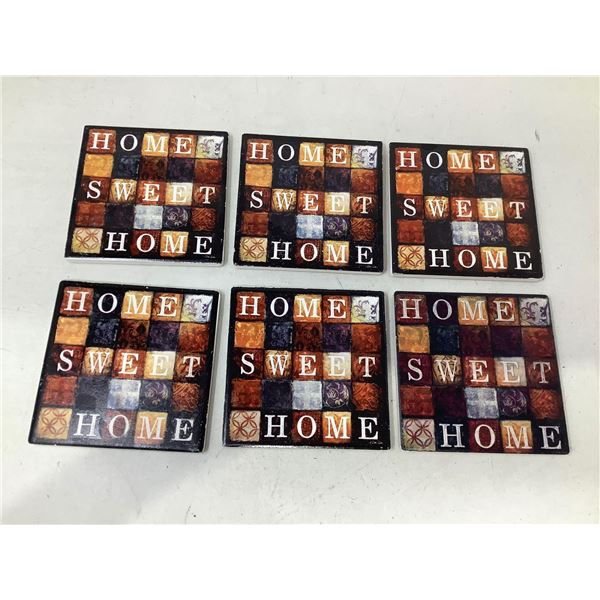 Home Sweet Home Coasters (6ct)