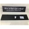 Image 2 : Hockey Parents Home Decor Signs (2ct)