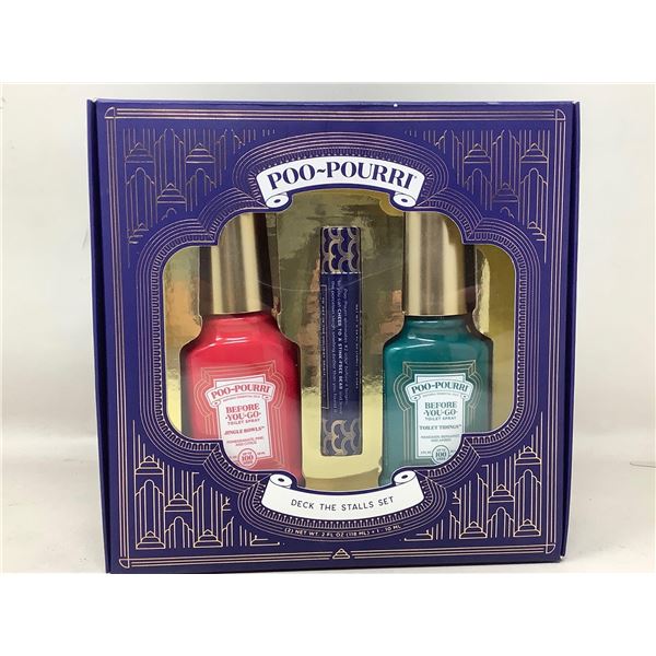 Poo-Pourri Deck the Stalls Set