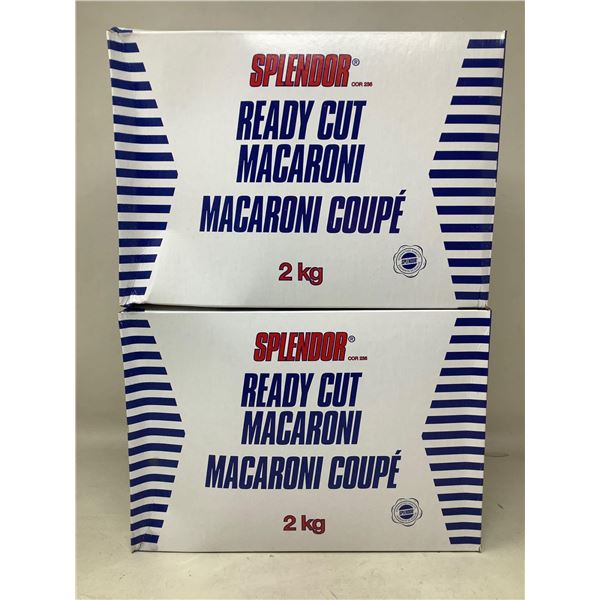 Splendor Ready Cut Macaroni (2 x 2kg)