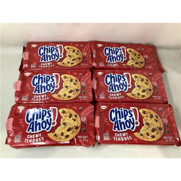 Chips Ahoy Chewy Cookies (6 x 271g)