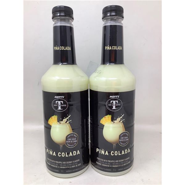 Mott's Mr & Mrs T Pina Colada Mix (2 x 1L)