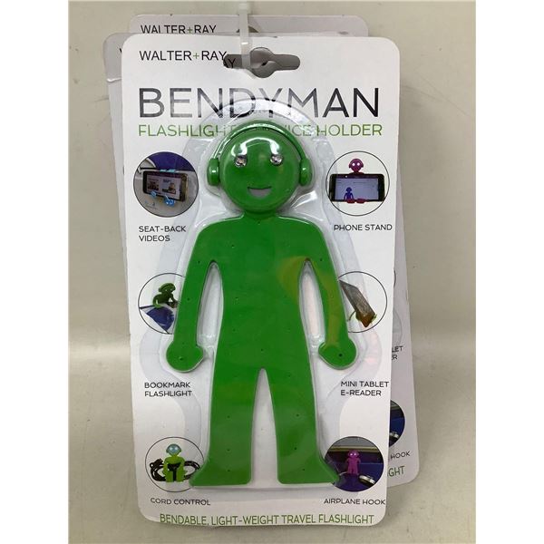 Bendyman Flashlight Device Holder (4ct)