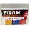 Image 2 : Benylin Extra Strength Cold & Sinus (2 x 20tbs)