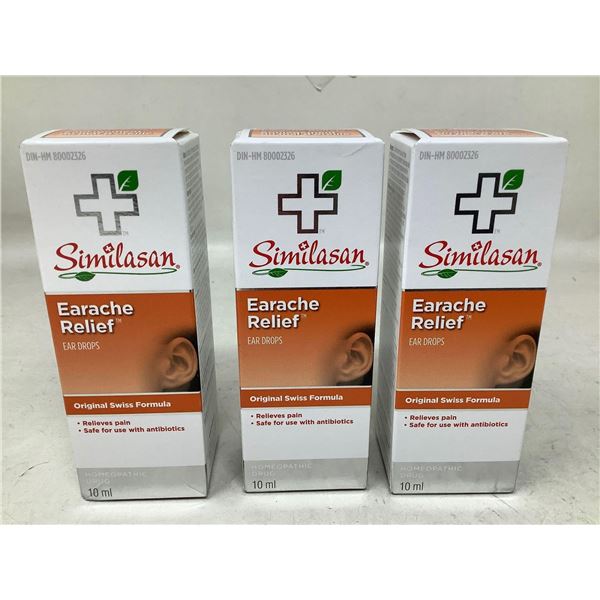 Similasan Earache Relief (3 x 10ml)