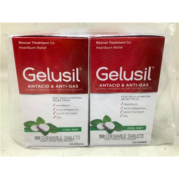 Gelusil Antacid & Anti-Gas (2 x 100)