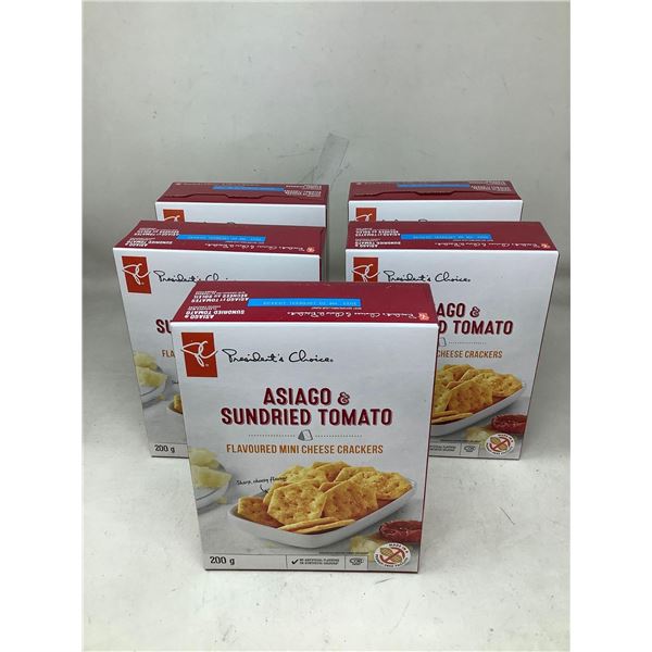 Asiago & Sundried Tomato Mini Cheese Crackers (5 x 200g)