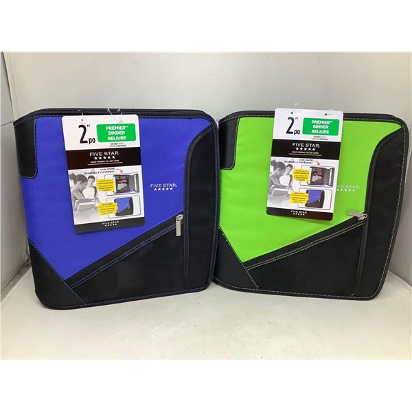 Five Star 2in Premier Binders (2ct)