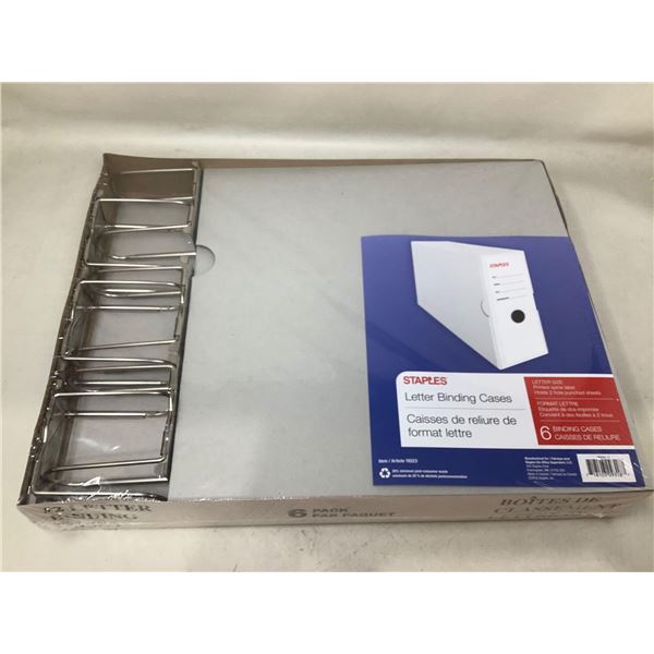 Staples Letter Binding Cases (6pk)
