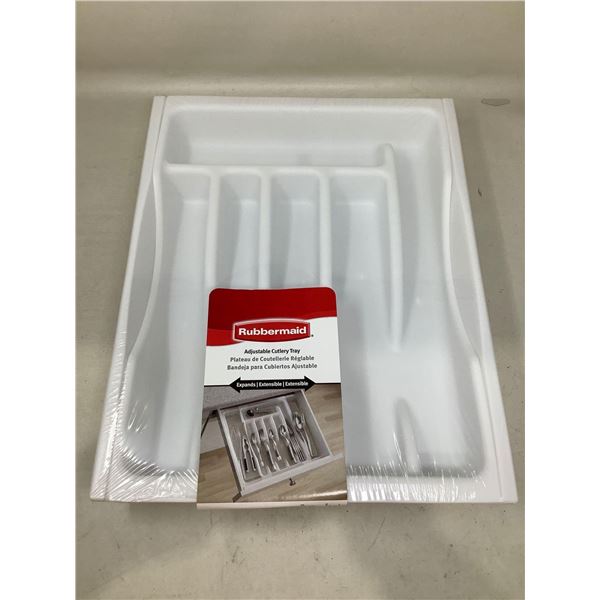 Rubbermaid Adjustable Cutlery Tray (expands 11.5in to 19in)