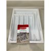 Image 1 : Rubbermaid Adjustable Cutlery Tray (expands 11.5in to 19in)