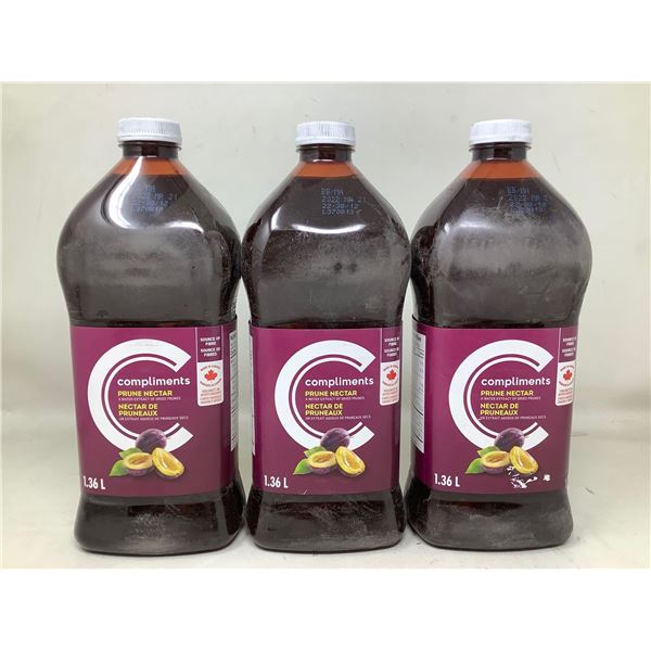 Compliments Prune Nectar (3 x 1.36L)