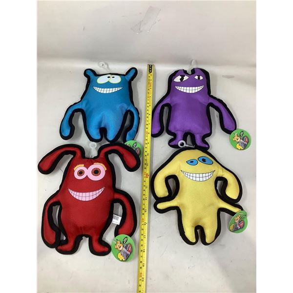 Canvas Sqeaker Dog Toys by Pet Knight (4ct)