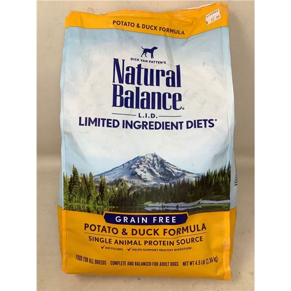 Natural Balance Potato & Duck Formula (4.5lb)