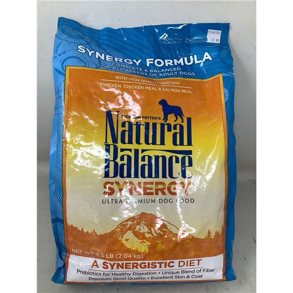 Natural Balance Synergy Prebiotics Dog Food (4.5lbs)
