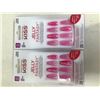 Image 2 : Kiss Jelly Fantasy Transluscent Nails (2 x 28)