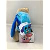 Image 2 : Plush Lunch Pets Lunchbox- Blue