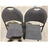 Image 1 : Folding Banquet Chairs - LOT OF 2
