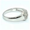 Image 2 : Silver Diamond(0.3ct) Rhodium Plated Ring (~weight 2.8g) (Estimated Selling Price from $51 to $102)
