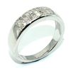 Image 3 : Silver Diamond(0.25ct) Rhodium Plated Ring (~weight 3.75g) (Estimated Selling Price from $69 to $138