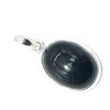 Image 3 : Silver Black Onyx(8.1ct) Rhodium Plated Pendant (~weight 3.75g)