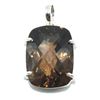 Image 1 : Silver Smokey Quartz(11.7ct) Hand Made Pendant (~weight 6.05g)