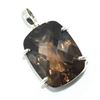 Image 2 : Silver Smokey Quartz(11.7ct) Hand Made Pendant (~weight 6.05g)