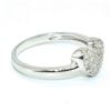 Image 2 : Silver Diamond(0.25ct) Rhodium Plated Ring (~weight 1.8g) (Estimated Selling Price from $33 to $66)