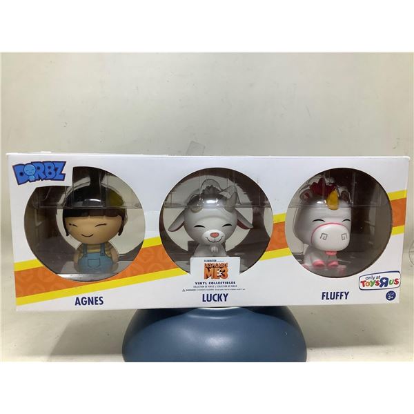 DORBZ - Dispicable Me 3 - Agnes, Lucky & Fluffy