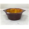 Image 1 : Vintage Blue Mountain Pottery Canada- Hexagon Bowl
