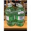 Image 2 : 4 X 4L Ice River Green Bottle Distilled Water