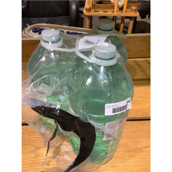 3 X 4L Ice River Green Bottle Distilled Water