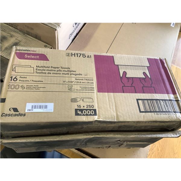 16X250 Tri Folded Brown Paper towels