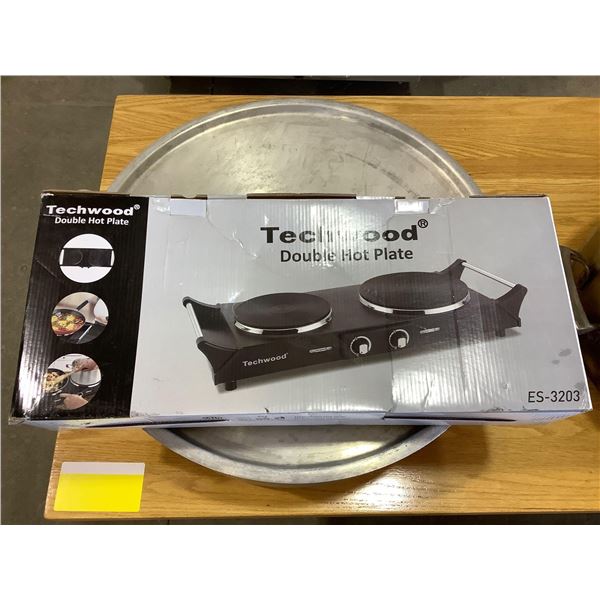 Techwood Double Electric Hotplate