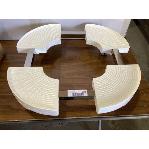 Adjustable Garbage can 4 wheel dolly